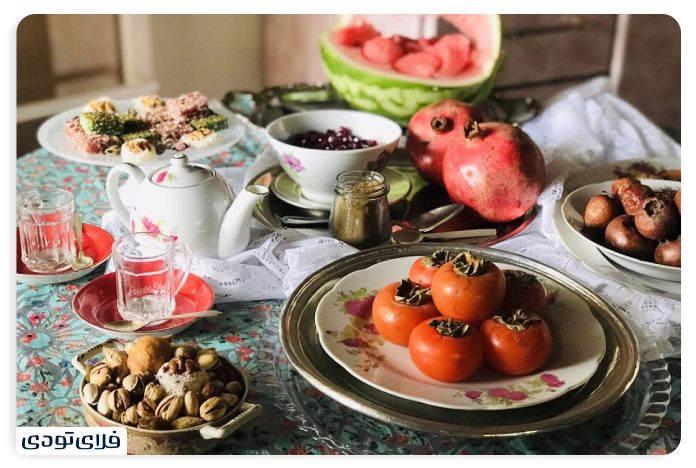 شب یلدا غذاهای شب یلدا