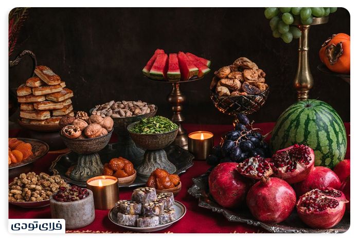 شب یلدا شب یلدا 1404 | آداب و رسوم شب چله در ایران