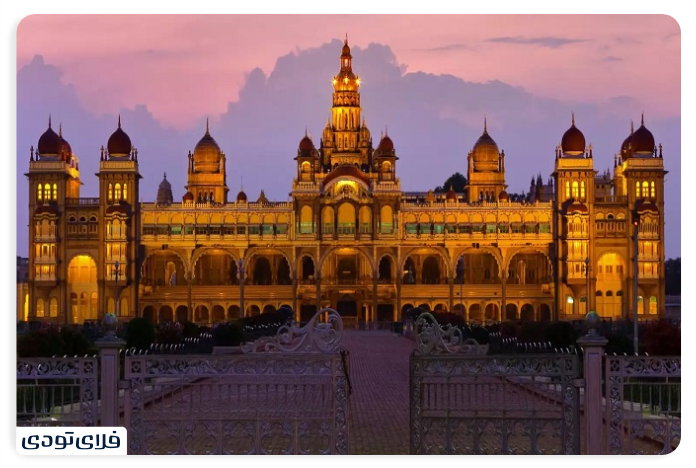 شهرهای توریستی هند Mysore Palace کاخ میسور