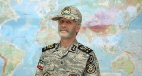 فرمانده کل ارتش: انتقام خون شهید لاریجانی را می‌گیریم