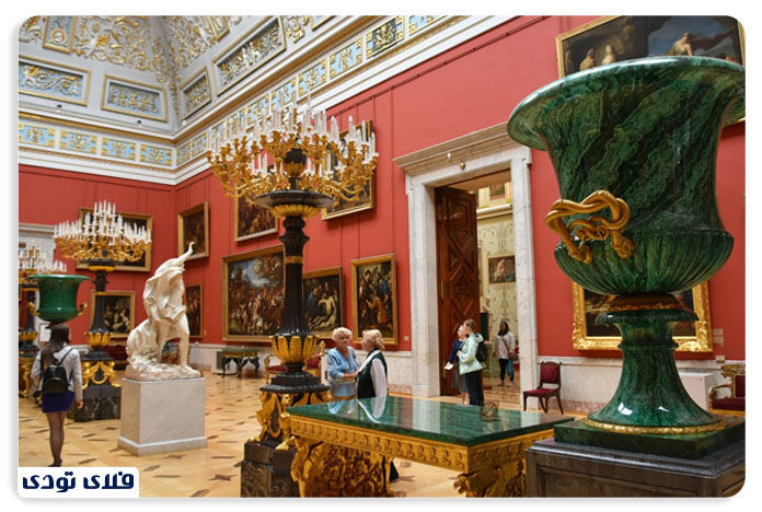 آثار ایرانی در موزه های جهان آثار ایران در موزه ارمیتاژ سن پترزبورگ