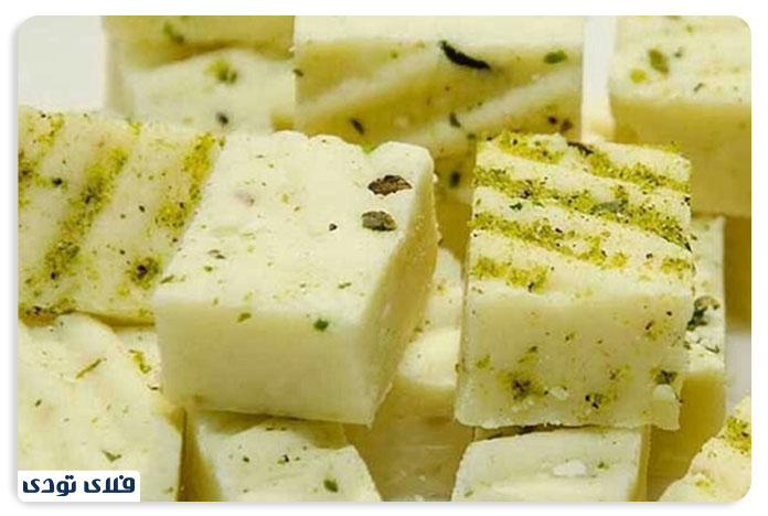 سوغات تبریز بستنی خشک در تبریز
