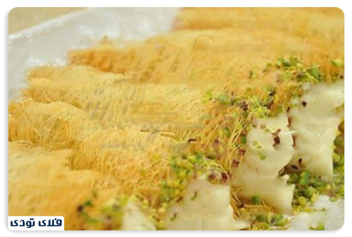 سوغات تبریز رشته ختایی یا کادایف تبریز