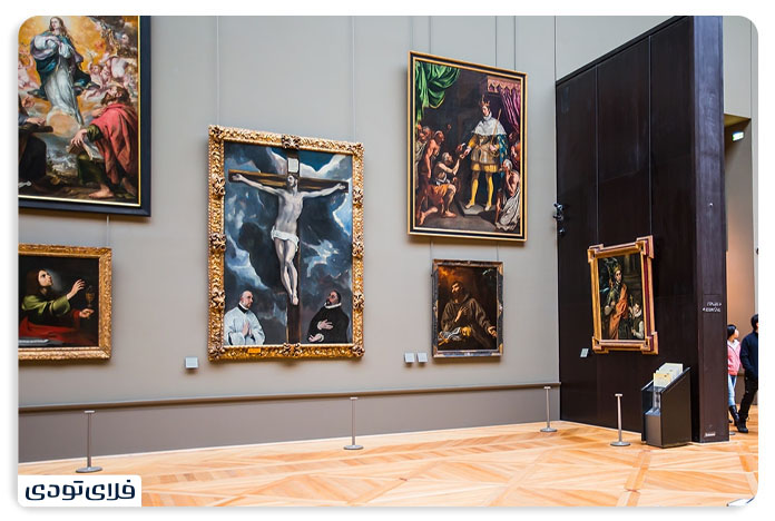 موزه لوور پاریس مجموعه نقاشی های لوور | The Louvre’s paintings collection