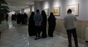 نمایشگاه دست‌خط‌های رهبر شهید انقلاب در موزه رضوی گشایش یافت