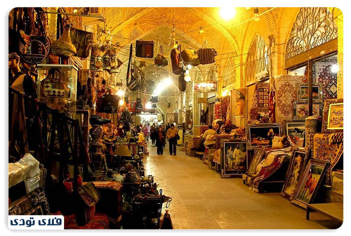 بازار رضا مشهد فرش در بازار رضا مشهد
