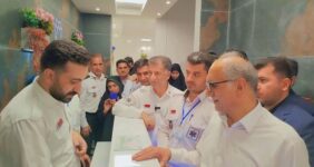 پیگیری آخرین وضعیت خدمت رسانی به مصدومان توسط رییس سازمان اورژانس
