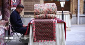 کوگانی: نمایشگاه بهاره صنایع‌دستی تاق‌بستان تا پایان فروردین دایر است