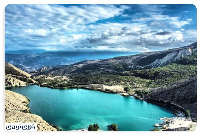 جاهای دیدنی کلاردشت دریاچه ولشت