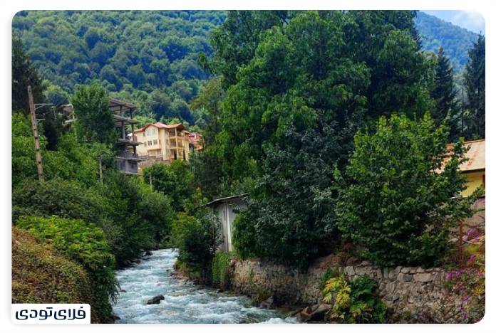 جاهای دیدنی کلاردشت روستای رودبارک