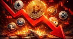 افت قیمت بیتکوین و فشار فروش در آلتکوینها افت قیمت بیتکوین و فشار فروش در آلتکوینها