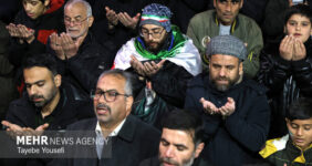 اقامه نماز استغاثه به امام زمان در بجنورد