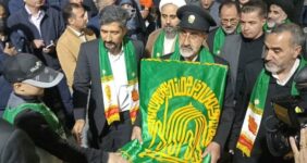 حضور خادمان رضوی در اجتماع باشکوه مردم آزادشهر حضور خادمان رضوی در اجتماع باشکوه مردم آزادشهر