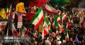 حماسه‌ای دیگر از مردم انقلابی در اجتماع شبانه شاهرود