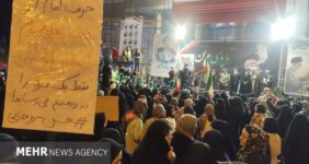 میزبانی باشکوه خلخالی‌ها از پرچم رضوی