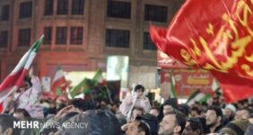 ندای الله اکبر دارالارشارد اردبیل در پنجاه و ششمین شب دفاع از ایران