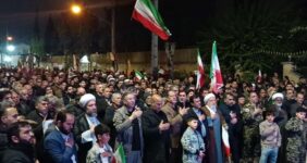 پنجاه و هشتمین شب حضور مرزنشینان آستارایی در میدان