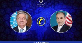 جزئیات گفتوگوی تلفنی وزیر امور خارجه با دبیر کل سازمان ملل متحد جزئیات گفتوگوی تلفنی وزیر امور خارجه با دبیر کل سازمان ملل متحد
