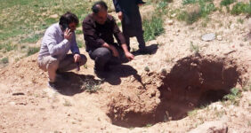 کشف مجموعه گور مقبره دوره اشکانی- ساسانی