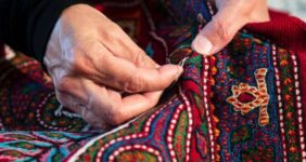 نمایش «پته‌دوزی؛ میراث ناملموس» در وزارت میراث‌فرهنگی