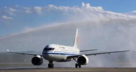 اولین پرواز بین‌المللی هواپیمای مسافربری C919 ساخت چین انجام شد