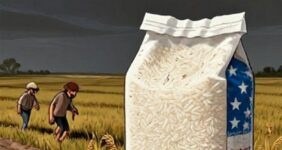 ببینید|برنج آمریکایی با سازوکار تجارت مرزی وارد کشور شد