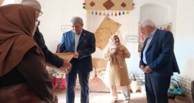 بازدید رئیس سازمان بهزیستی کشور از کارگاه دستان پرتوان خوسف